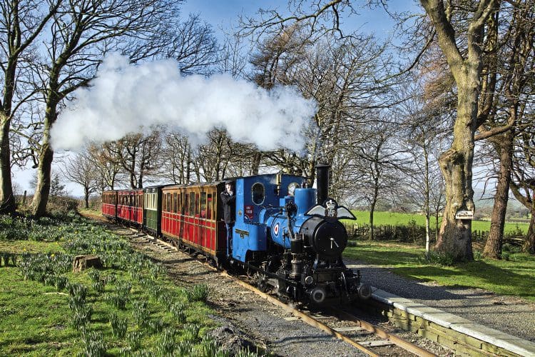 Douglas turns blue as it gets its wings! | Heritage Railway Magazine